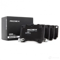 Тормозные колодки, комплект RIDEX 1437649682 QJ 176 402b0256 - Изображение 2