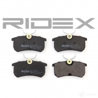 Тормозные колодки, комплект RIDEX SYKW E71 402b0012 1437659218 - Изображение 3