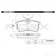 Тормозные колодки, комплект RIDEX SYKW E71 402b0012 1437659218 - Изображение 5