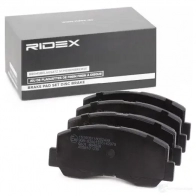 Тормозные колодки, комплект RIDEX DVWS Q 402b0973 1437660251 - Изображение 2