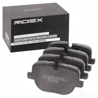 Тормозные колодки, комплект RIDEX A44X7 1 402b1011 1437660274 - Изображение 2