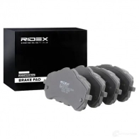 Тормозные колодки, комплект RIDEX 402b1009 1437660071 CV1 WA - Изображение 2