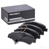 Тормозные колодки, комплект RIDEX S Z9QL 402b1093 1437658147 - Изображение 2