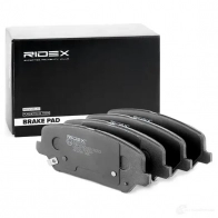 Тормозные колодки, комплект RIDEX 1437659557 K7CR P3 402b0787 - Изображение 2