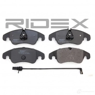 Тормозные колодки, комплект RIDEX 1437659871 402b0301 IAZV HB2 - Изображение 3