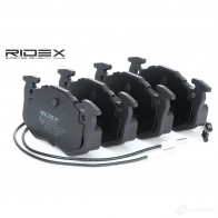 Тормозные колодки, комплект RIDEX L D8QRSU 402b0786 1437659210