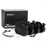 Тормозные колодки, комплект RIDEX L D8QRSU 402b0786 1437659210 - Изображение 2