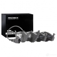 Тормозные колодки, комплект RIDEX 402b0522 1437659768 9E2M O - Изображение 2