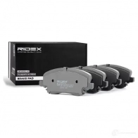 Тормозные колодки, комплект RIDEX PAZ UM 1437660542 402b0582 - Изображение 2