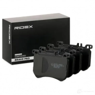 Тормозные колодки, комплект RIDEX 402b1163 1437659462 AJHP VO - Изображение 2