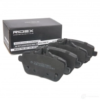 Тормозные колодки, комплект RIDEX 402b1121 1437659077 6XZ 9PH - Изображение 2