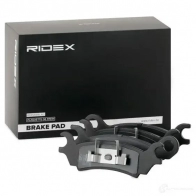 Тормозные колодки, комплект RIDEX IY 6V4 1437658144 402b1089 - Изображение 2
