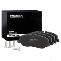 Тормозные колодки, комплект RIDEX 402b0418 B N84UZN 1437660455 - Изображение 2