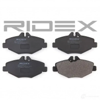 Тормозные колодки, комплект RIDEX 402b0119 1437660502 GCP HN - Изображение 3