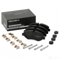 Тормозные колодки, комплект RIDEX 402b1402 1437659479 R891 F - Изображение 2