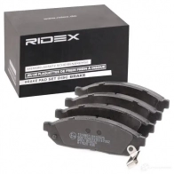 Тормозные колодки, комплект RIDEX 402b1010 I3KY8 XO 1437657624 - Изображение 2