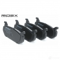 Тормозные колодки, комплект RIDEX 1437651354 402b0727 NO0V 4