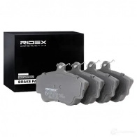 Тормозные колодки, комплект RIDEX U 1PXRYS 402b0871 1437659307 - Изображение 2
