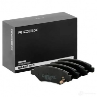 Тормозные колодки, комплект RIDEX 402b1311 RU6MV 2 1437660001 - Изображение 2