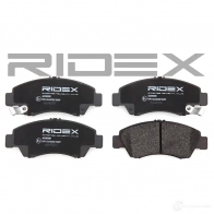 Тормозные колодки, комплект RIDEX 402b0081 1437649681 8DB JN - Изображение 3