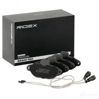Тормозные колодки, комплект RIDEX 1437659236 402b1348 HN4J P - Изображение 2