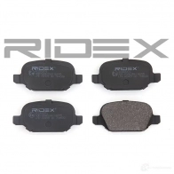 Тормозные колодки, комплект RIDEX 402b0091 1437649762 I ZPNC - Изображение 3