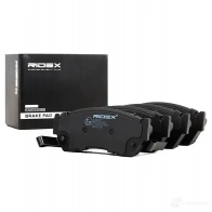 Тормозные колодки, комплект RIDEX BX 4WY17 1437657892 402b0208 - Изображение 2