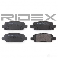 Тормозные колодки, комплект RIDEX 402b0054 8P UB4X 1437659237 - Изображение 3