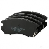 Тормозные колодки, комплект RIDEX 402b0807 1437660052 1Z0T 2 - Изображение 3