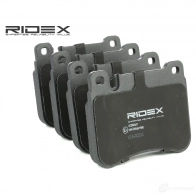Тормозные колодки, комплект RIDEX N4HWS II 1437658625 402b0467 - Изображение 1