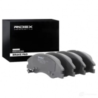 Тормозные колодки, комплект RIDEX 1437659594 ZXU6TU I 402b0480 - Изображение 2