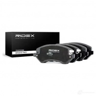 Тормозные колодки, комплект RIDEX 402b0365 1437660043 0C7 MY - Изображение 2