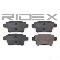 Тормозные колодки, комплект RIDEX 1437651364 402b0281 F0 A8Y9 - Изображение 3