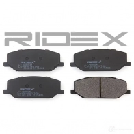 Тормозные колодки, комплект RIDEX 1437650022 402b0248 BK NFN - Изображение 3