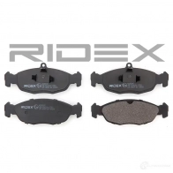 Тормозные колодки, комплект RIDEX 402b0047 1437649683 9YCJJ LI - Изображение 4