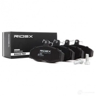 Тормозные колодки, комплект RIDEX UE NJH5R 402b0237 1437657898 - Изображение 2