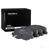 Тормозные колодки, комплект RIDEX NWPG EOJ 402b0831 1437651559 - Изображение 2