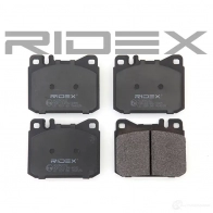 Тормозные колодки, комплект RIDEX 402b0332 Z 08CP 1437658827 - Изображение 3