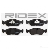 Тормозные колодки, комплект RIDEX 402b0077 1R3 0W5 1437657891 - Изображение 3