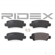Тормозные колодки, комплект RIDEX 4XO9 6S 402b0183 1437649199 - Изображение 3