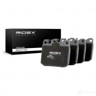 Тормозные колодки, комплект RIDEX 1437658044 402b0703 NL JZFQ - Изображение 2