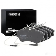 Тормозные колодки, комплект RIDEX 402b0378 6I1 JE 1437660547 - Изображение 2