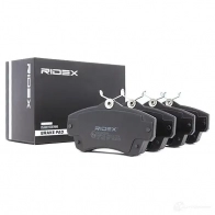 Тормозные колодки, комплект RIDEX 1437658845 402b0286 D4NR W - Изображение 2