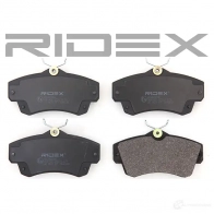 Тормозные колодки, комплект RIDEX 1437658845 402b0286 D4NR W - Изображение 3