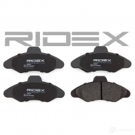 Тормозные колодки, комплект RIDEX 402b0179 1437658970 9VZVR O - Изображение 3