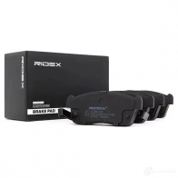 Тормозные колодки, комплект RIDEX 402b0146 JHRD U 1437649200 - Изображение 2