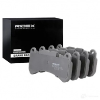 Тормозные колодки, комплект RIDEX 402b0773 1437659139 ND66S I - Изображение 2