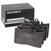 Тормозные колодки, комплект RIDEX 402b0726 1437660053 RID V32 - Изображение 2