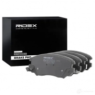 Тормозные колодки, комплект RIDEX ZZOC 4IK 1437660644 402b0430 - Изображение 2