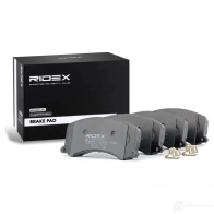 Тормозные колодки, комплект RIDEX 402b0392 1437651369 Y PE6J - Изображение 2